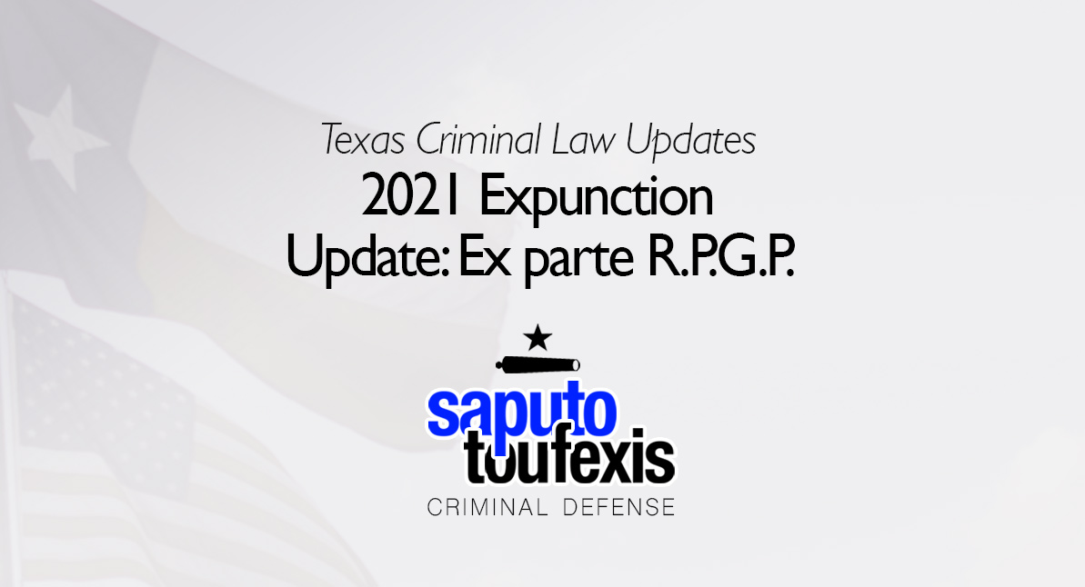 2021 Expunction Update: Ex parte R.P.G.P.