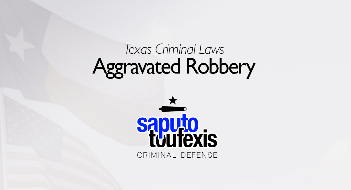 The Difference Between Robbery and Aggravated Robbery in Texas