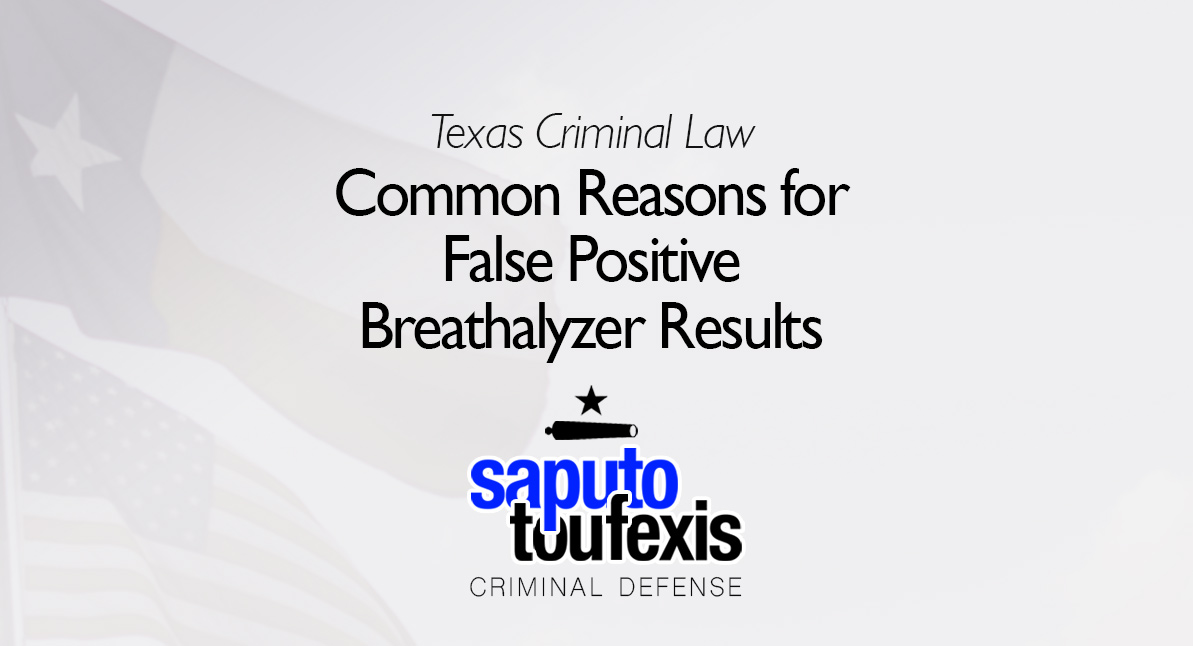 Common Reasons for False Positive Breathalyzer Results
