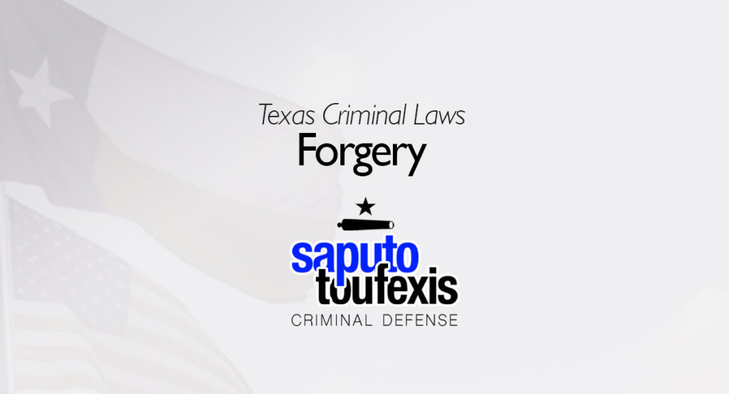 The texas forgery law penal code 32 21