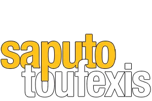 Saputo Toufexis | Criminal Defense logo featuring star over cannon above the names Saputo and Toufexis