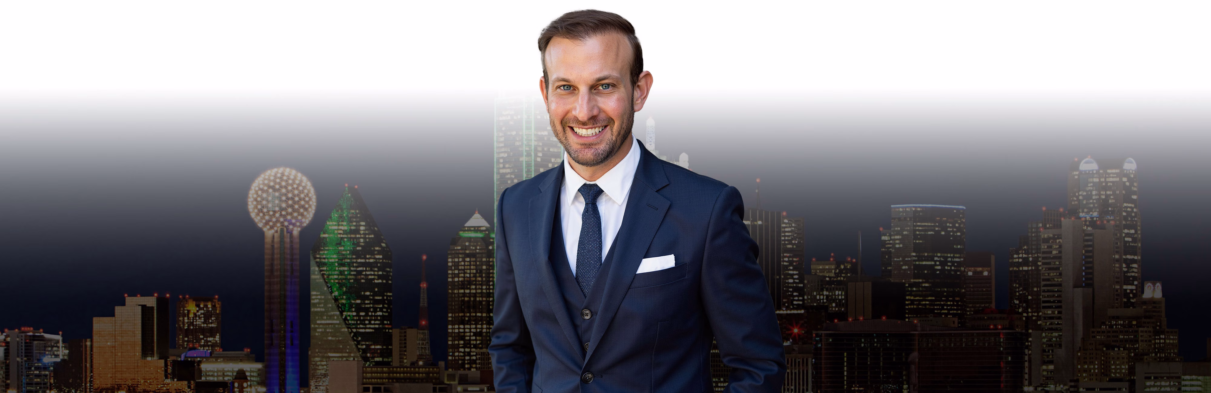 Header image for criminal defense attorney Paul Saputo with skyline in the background