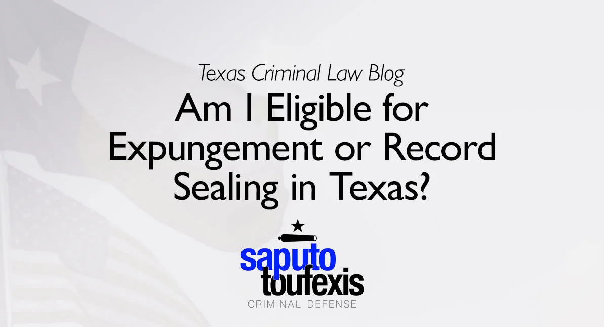 Am I Eligible for Expungement or Record Sealing in Texas?
