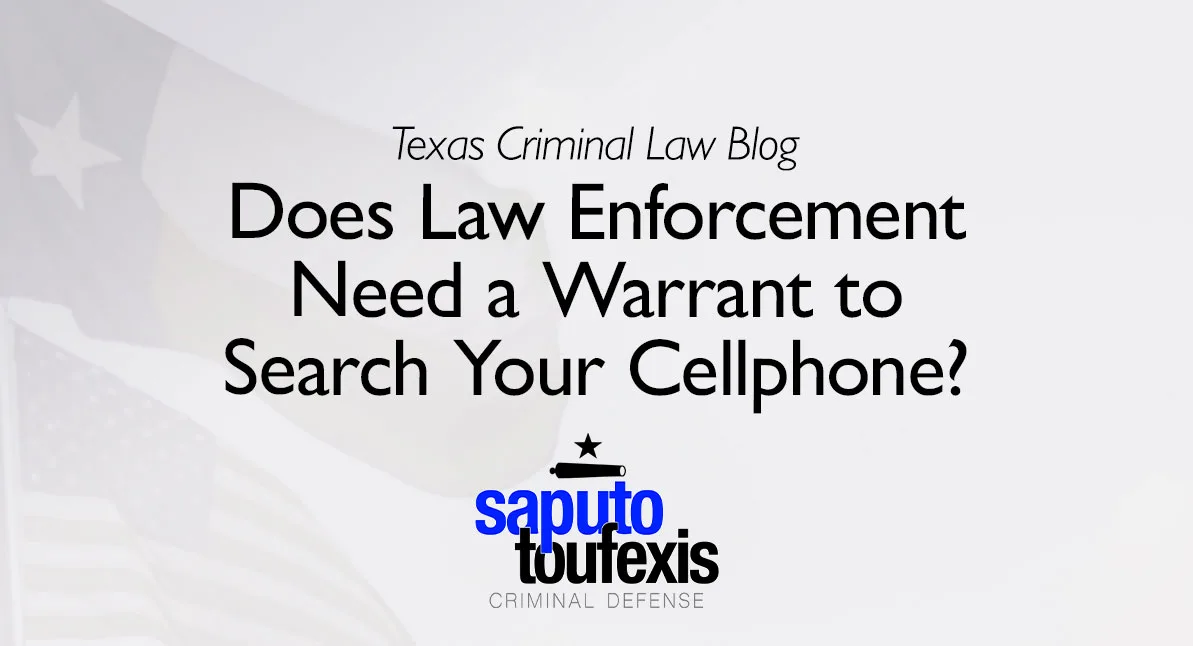 Does Law Enforcement Need a Warrant to Search Your Cellphone?